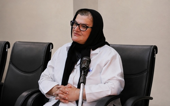 دکتر فهیمه اسدی آملی، رئیس آزمایشگاه بیمارستان فارابی 